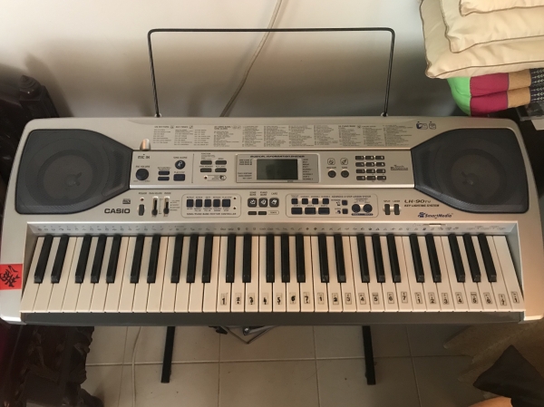 คีย์บอร์ด CASIO LK-90tv, รหัส aad0008523
