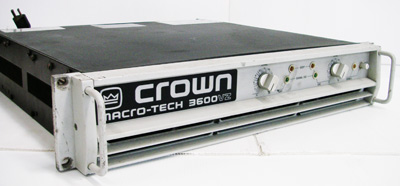 power amp crown 3600vz ราคา replacement